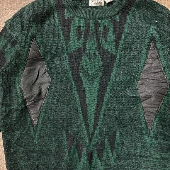 Vintage Luciano Divanni Abstract Sweater  Medium - Picture 4 of 4